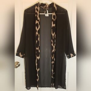 FRANK LYMAN black/blush Cover Up